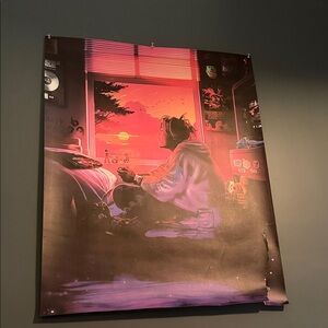 999 club juice Wrld canvas style poster